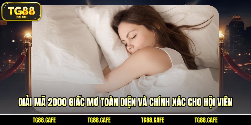 giải mã 2000 giấc mơ