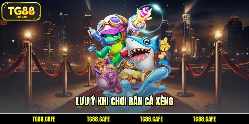 Lưu ý khi chơi bắn cá xèng